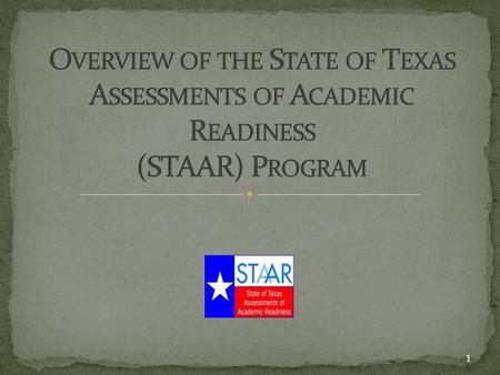 1. We have been down this path before! And each time we needed a little time to learn the new system. And each test added a new layer of rigor and a new.