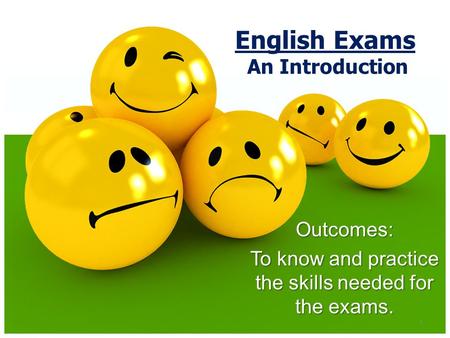 English Exams An Introduction