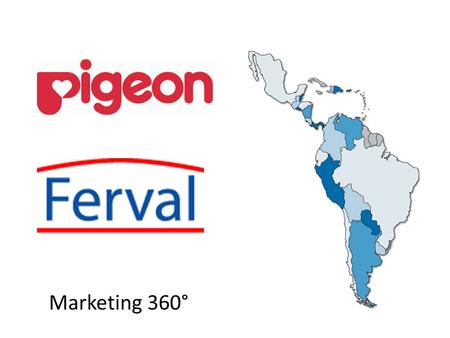 Marketing 360°. Marketing Focus 360° Marketing Plan Online Sampling Media Professionals Affiliation Events with parents P.R. P.O.P Post Sale Service.