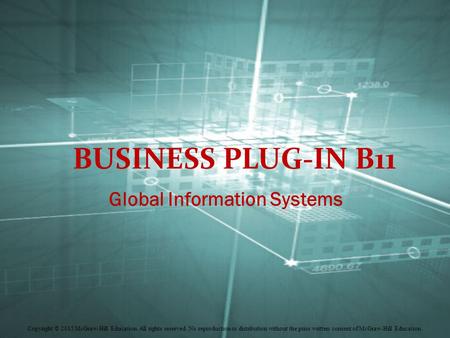 Global Information Systems