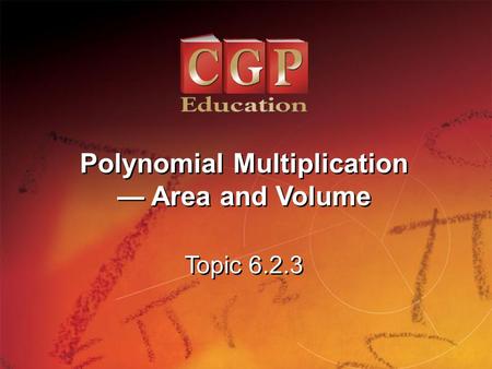 Polynomial Multiplication