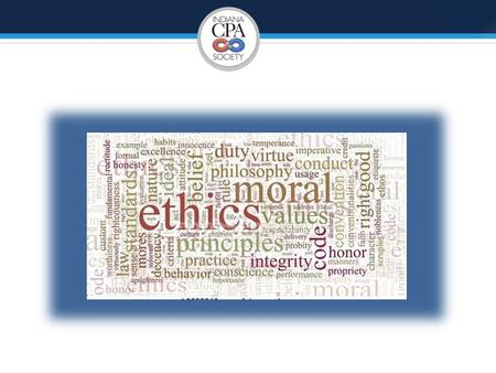 Codification Divided into separate parts – first part applicable to all members … covers: structure of the AICPA Code principles of professional conduct.