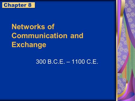 Networks of Communication and Exchange