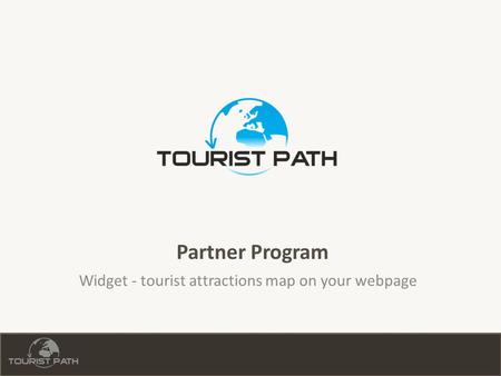 Partner Program Widget - tourist attractions map on your webpage.