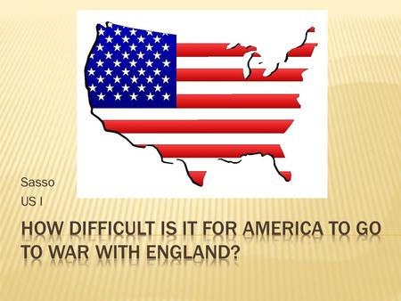 Sasso US I.  After TJ’s work, the American colonies begin to refer to themselves as states  Each province treats itself as a sovereign entity  Most.