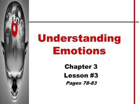 Understanding Emotions