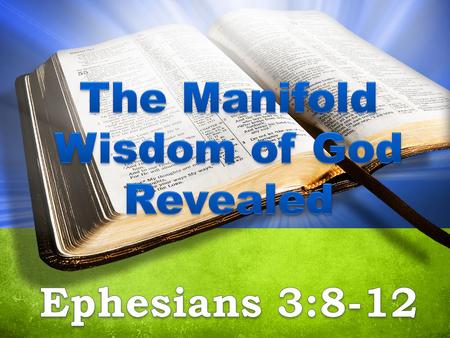 Ephesians 2-3 We are all sinners saved by the grace of God through our faith ( 2:1-10 ) Jesus on the cross brought us all together ( 2:11-22 ) Paul’s.