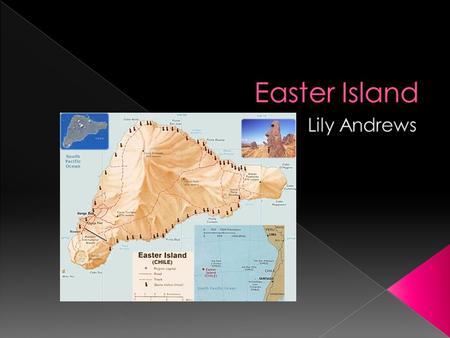 Easter Island is located in the South Pacific, between Chile and Tahiti. They say it was formed by many massive volcanic eruptions and now, volcanic cones.