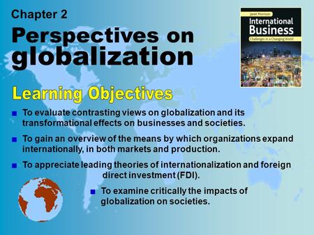 Perspectives on globalization