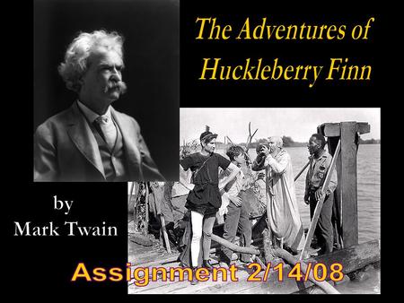 Huck's sense of morality in Huckleberry Finn at times seems quite flexible. He tells fibs on occasion and, indeed, seems to think that the occasional.