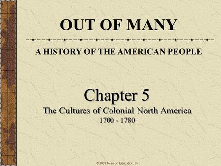 A HISTORY OF THE AMERICAN PEOPLE