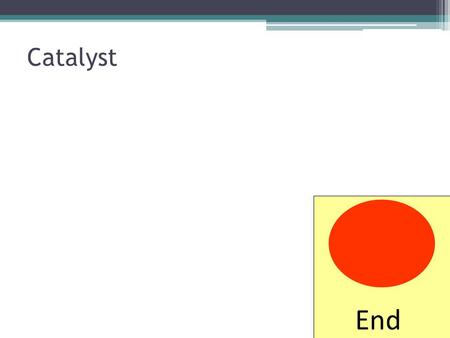 Catalyst End How To Approach FRQ 1.Write down everything the problem gives you 2.Identify what the question wants you to find 3.Lay out a path to solve.