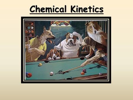 Chemical Kinetics. Collision Model Collisions must have enough energy to produce the reaction (must equal or exceed the activation energy).Collisions.