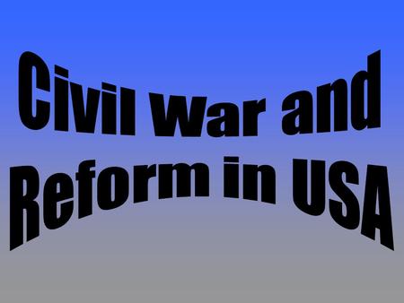 Slavery Slavery was a strong political issue in the USA. Many political and religious groups want to abolish slavery; many wanted to keep it. Led to the.