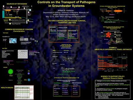 SOURCES OF PATHOGENS COMMON PATHOGENS OF CONCERN Characteristics Escherichia coli(various strains) Salmonella Shigella Campylobacter jejuni Yersinia enterocolitica.