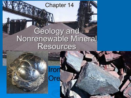 Geology and Nonrenewable Mineral Resources