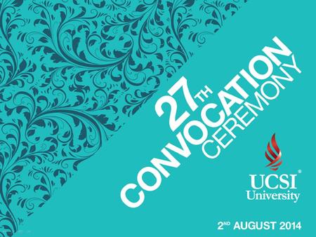 Logistics  Graduands must arrive at (a) Morning session : 7.30am sharp (b) Afternoon Session : 1.30pm sharp  Gather at Block C, Level 2 (Classrooms)