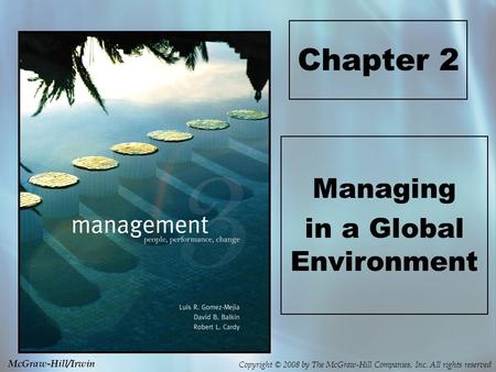 Managing in a Global Environment