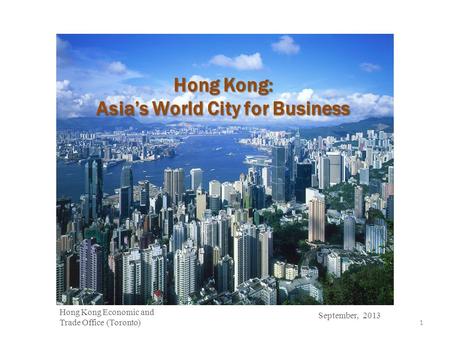 Asia’s World City for Business