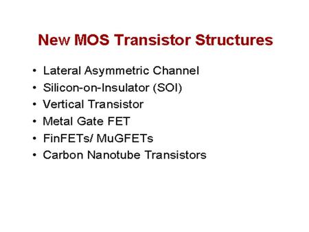 Lateral Asymmetric Channel (LAC) Transistors