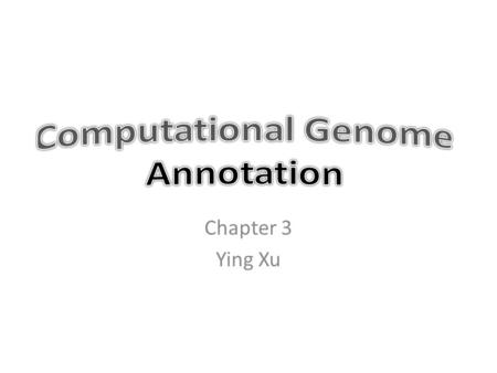 Chapter 3 Ying Xu. Total numbers of occurrences of X in coding and noncoding regions. Relative frequency (RF)of X in coding regions = number of.