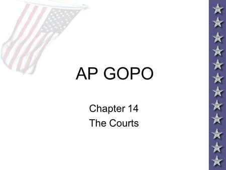 AP GOPO Chapter 14 The Courts.