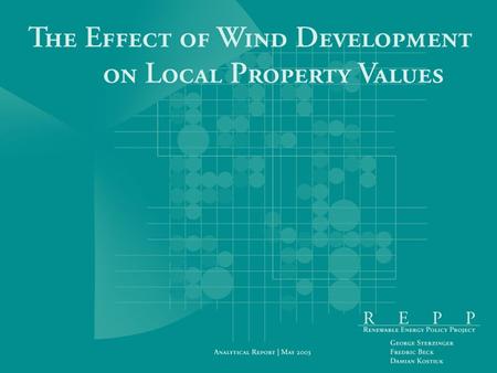 REPP. All Sites Reviewed 10 MW+, 1998-2001 Project LocationCapacity (MW) Riverside County, California190 Kern County, California224 Logan County, Colorado30.