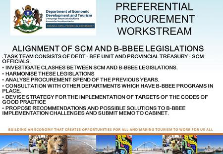 PREFERENTIAL PROCUREMENT WORKSTREAM