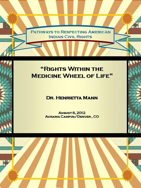 Llewellyn and Hoebel said, “We did not expect, or even suspect the juristic beauty which Cheyenne work was to reveal…” Law should be redemptive and.