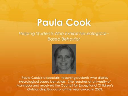 Helping Students Who Exhibit Neurological – Based Behavior