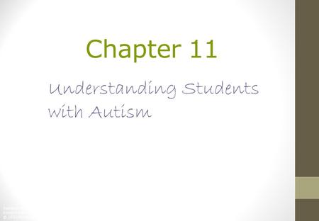 Understanding Students with Autism