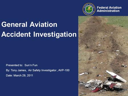 General Aviation Accident Investigation