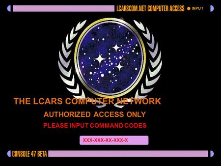 THE LCARS COMPUTER NETWORK