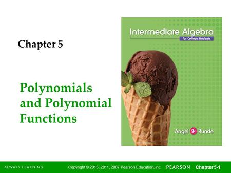 Polynomials and Polynomial Functions