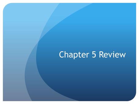 Chapter 5 Review. 1.) If there is an angle in standard position of the measure given, in which quadrant does the terminal side lie? Quad III Quad IV Quad.