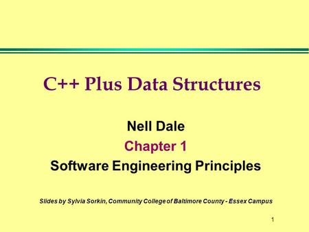 C++ Plus Data Structures