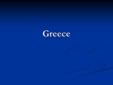 Greece. Thursday September 11, 2008 Objective: students will explain the 4 different government systems used in Ancient Greece. Students will summarize.