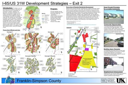 Community Opportunities The values associated with Smart Growth communities encourage affordable, mixed income housing; higher density; and a vibrant,