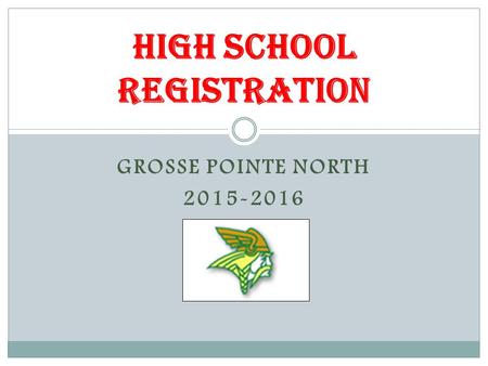 High School Registration