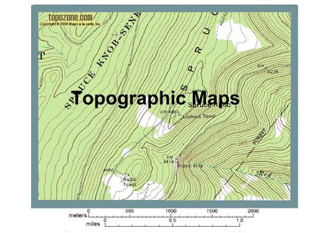 Topographic Maps.