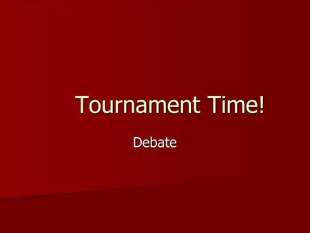 Tournament Time! Debate. What is your image? The ancient Greek Aristotle wrote in his Ars Rhetorica of the value of Ethos. Ethos is the origin of our.