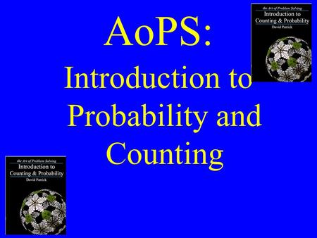 Introduction to Probability and Counting