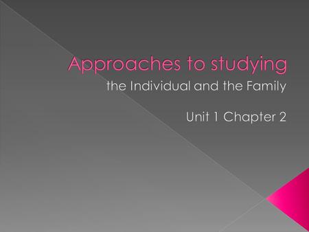  We start with a lot of information about families.  We all have experiences, beliefs, attitudes, opinions, feelings…  What we know is often flawed.