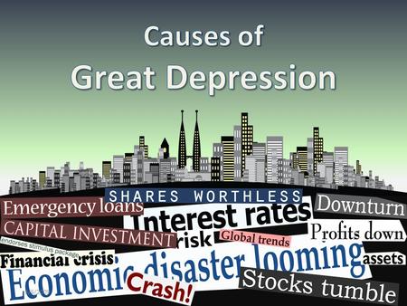 3/6/2009. 1919-1926 Construction income doubled Modern plumbing, heating, stoves Balloon mortgages: pay interest rate, defer repayment of cost of house.