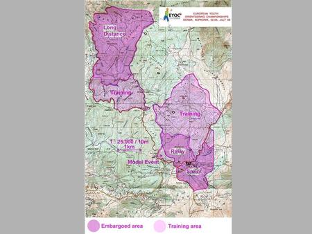 Today's training was a classical kind of training on one of the maps of St Etienne area. Since most of our maps are quite hilly here,