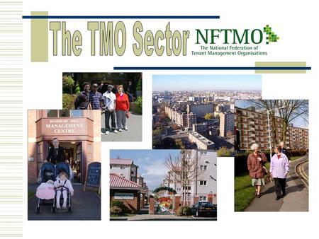 ITDS – January 2010. The TMO Model Council or RSL TMO Services to tenants (tenancy rights not affected) Tenants Are members Management Agreement Organisation.