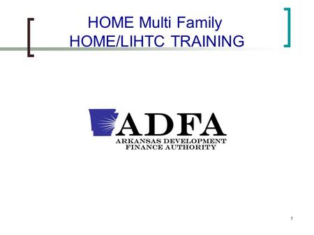 1 HOME Multi Family HOME/LIHTC TRAINING. 2 HOME Monitoring Operations Manual The 2010 HOME Monitoring Operations Manual was completed by ICF International.