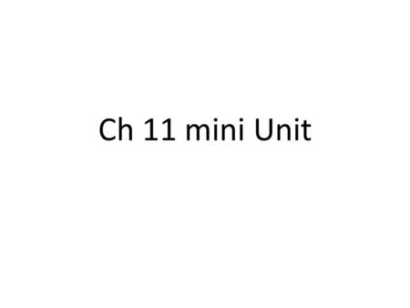 Ch 11 mini Unit. LearningTarget 11-1 Tangents I can use tangents to a circle to find missing values in figures.