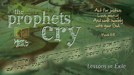 Daniel 1:1-2 (p.667) Daniel 1:1-2 (p.667) Timeline – 605BC. Jerusalem destroyed 19 years later (586BC). Timeline – 605BC. Jerusalem destroyed 19 years.