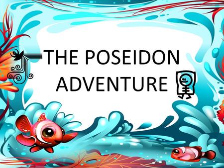 THE POSEIDON ADVENTURE. Synopsis The movie focuses on the SS Poseidon, an old cruise ship that is on its last journey. The representative for the owners.